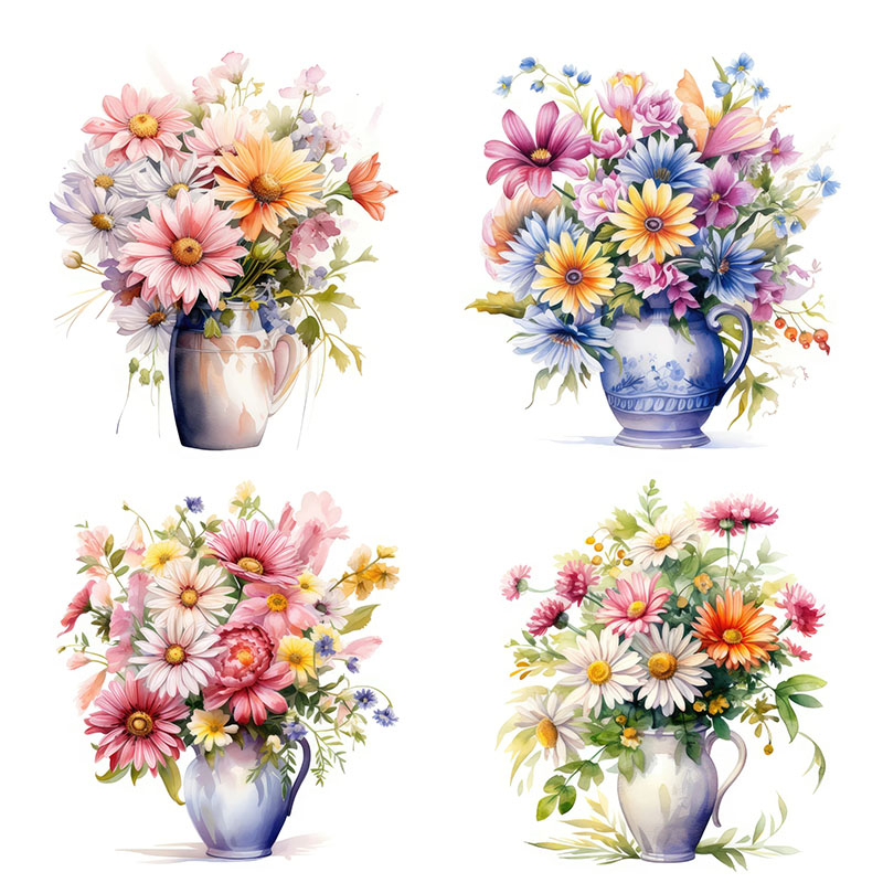 Home Bathroom Tiles - C51 # minimalist ische Blumen Wanda
