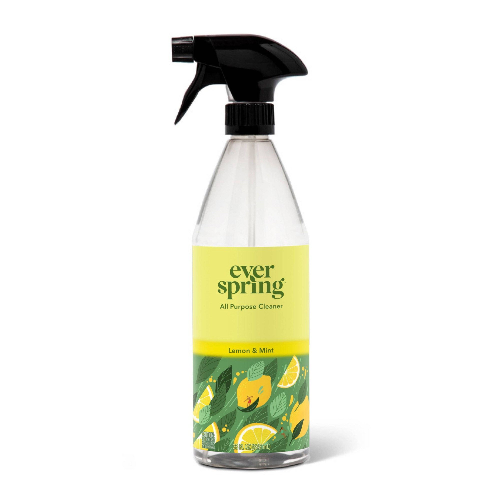Home Kitchen Bathroom Cleaning - Zitronen-Minz-Duft Allzweck-Reinigungsspray für Küchen- und Badezimmeroberflächen,