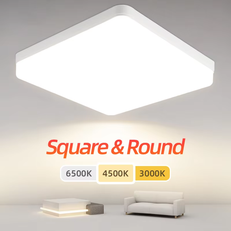 Home Bathroom Colors - 36W 48W ultradünne LED-Deckenleuchte, moderne Deckenlampe