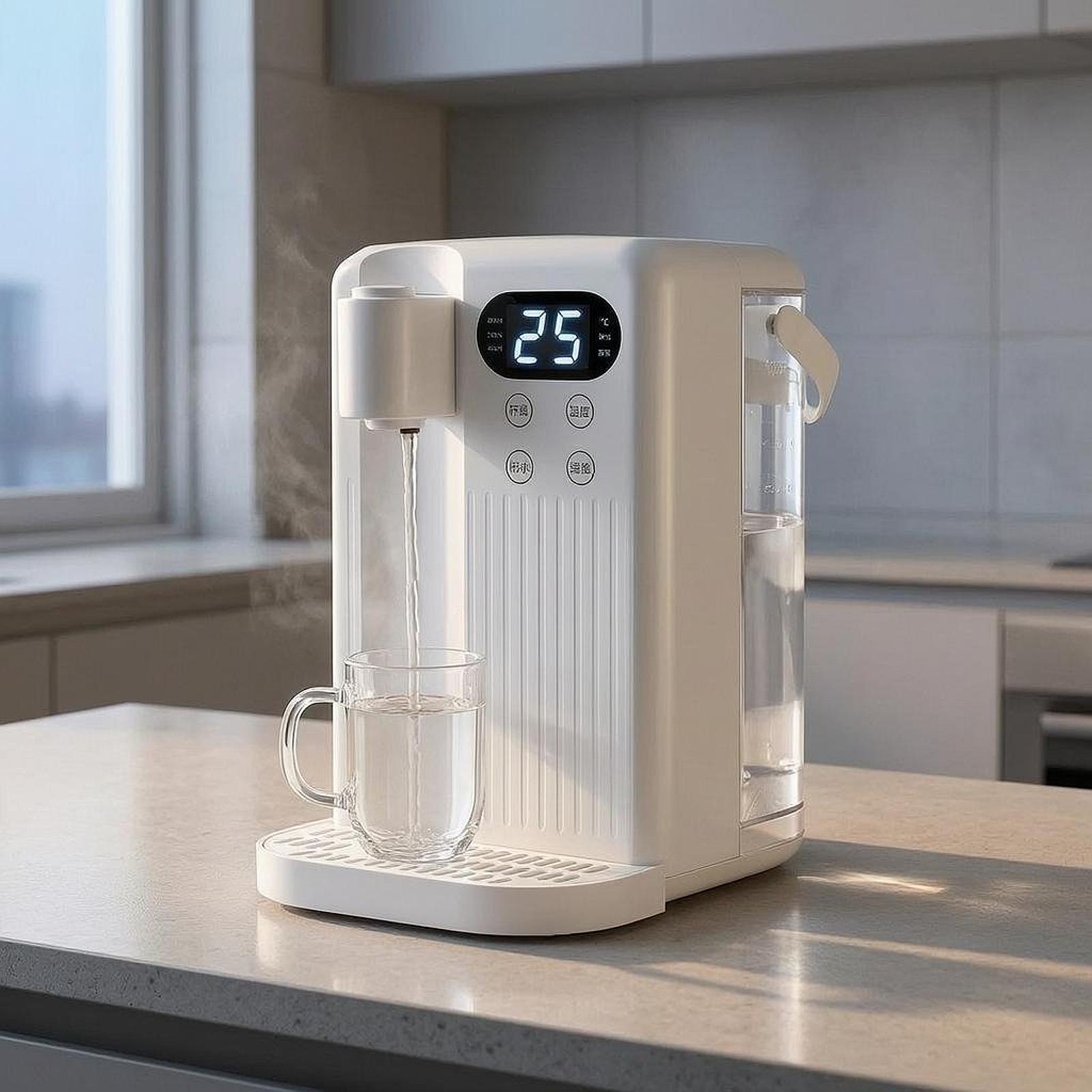 Home Kitchen & Bathroom - Einstellbarer Temperatur-Tischwasserspender Elektrische Heiß- und Kaltgetränkemaschine
