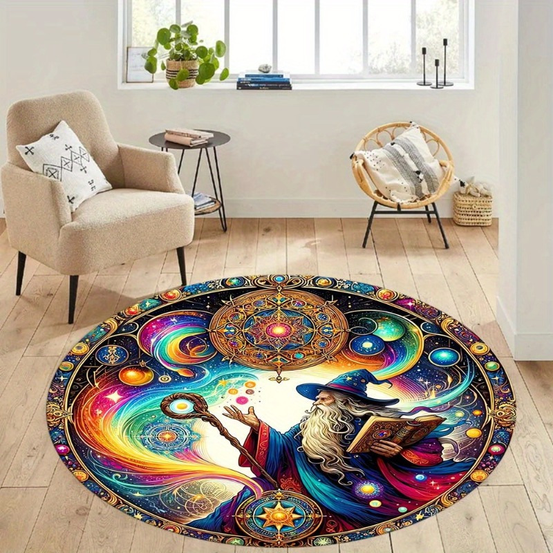 Wizard Fantasy Art Runder Tepp – Home Bathroom Colors Bewertung und Preis
