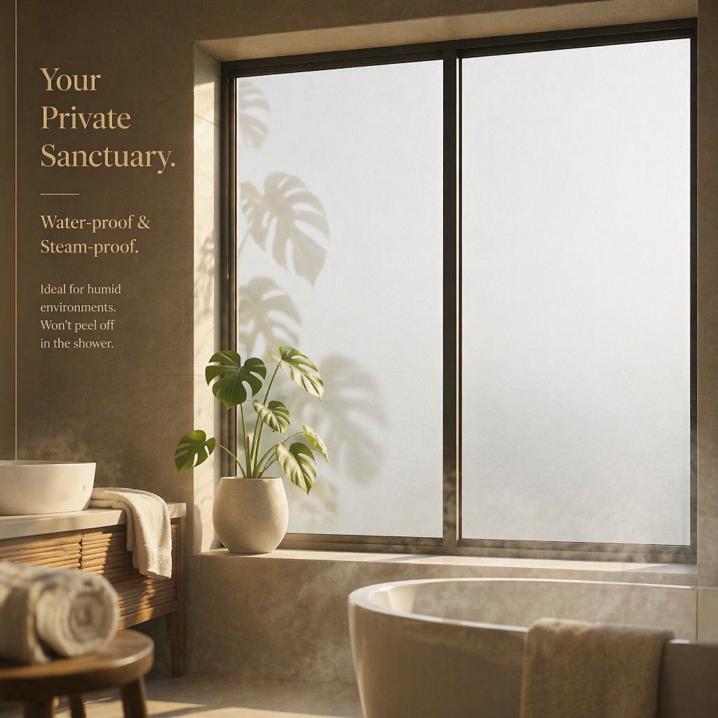 Milchige Sichtschutzfolie für  – Home Bathroom Window Bewertung und Preis