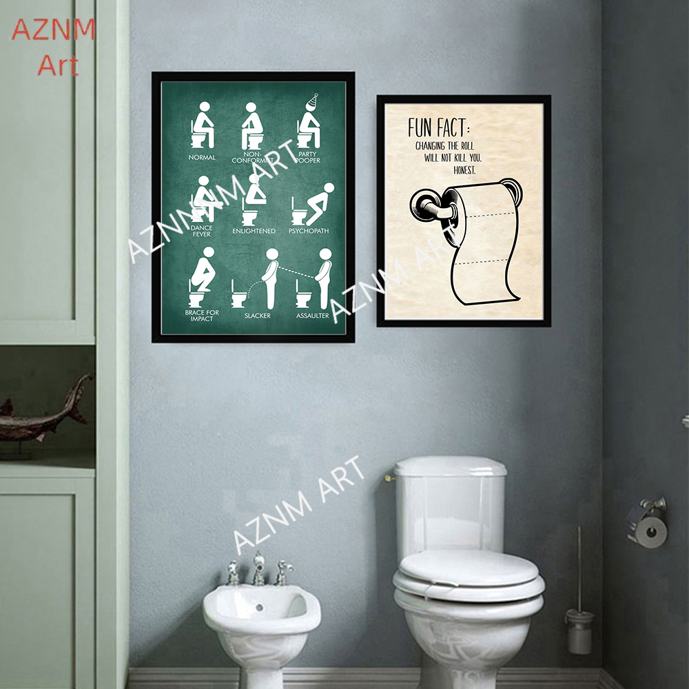 Wand Kunst Leinwand Malerei Lu – Home Bathroom Wall Art Bewertung und Preis