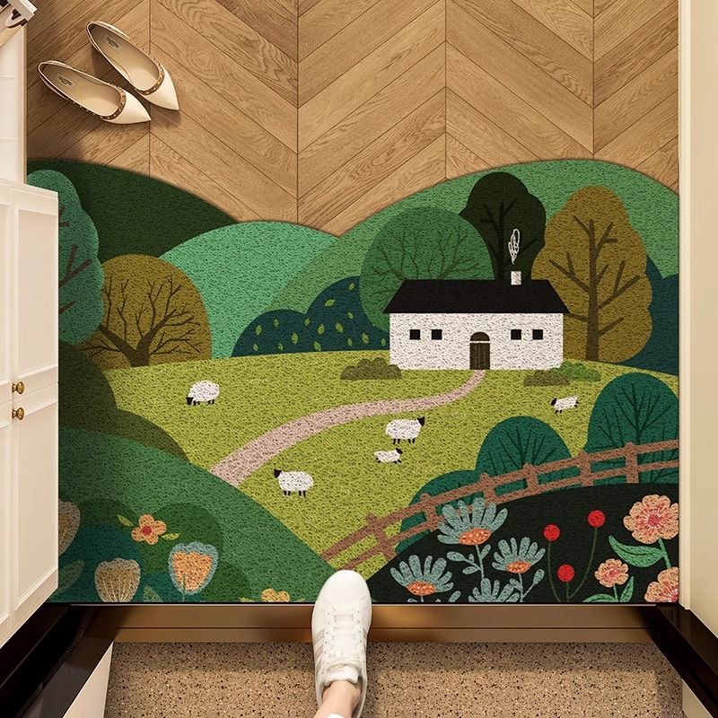 VIKAMA Eingang Seide Kreis Ant – Zara Home Bathroom Rug Bewertung und Preis