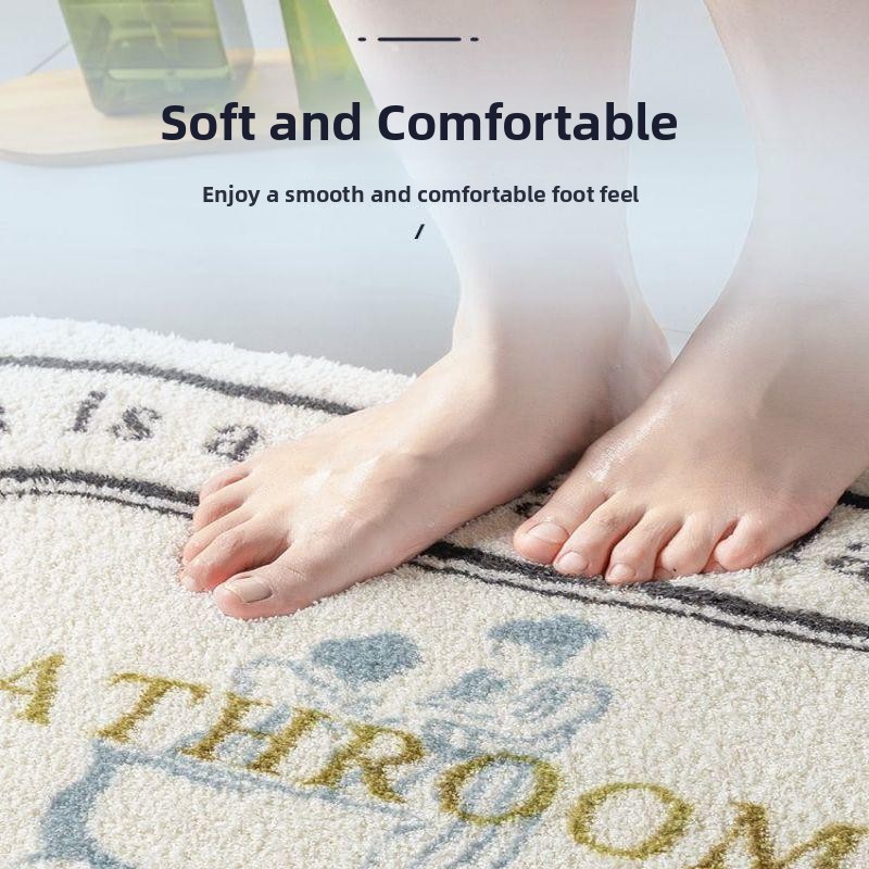 Badezimmer-Antirutschmatte, Tü – Home Bathroom Floor Mats Bewertung und Preis