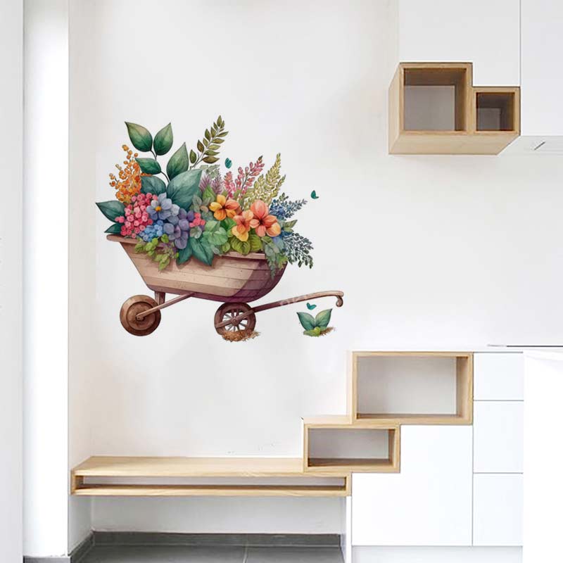 Ländlichen Stil Blume Aquarell – Home Bathroom Tiles Bewertung und Preis