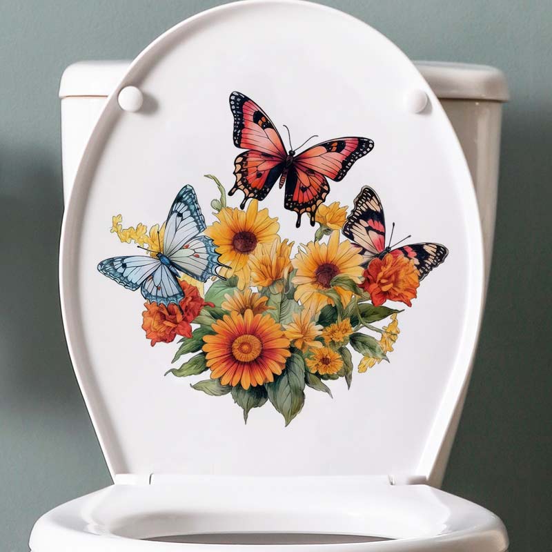 Ländlichen Stil Blume Aquarell – Home Bathroom Tiles Bewertung und Preis