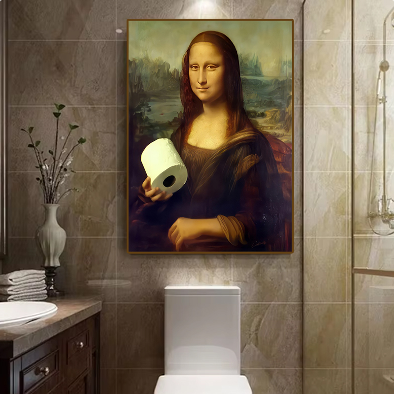 1 Stück Lustiges Abstraktes Ba – Home Bathroom Wall Art Bewertung und Preis
