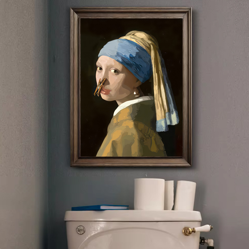 1 Stück Lustiges Abstraktes Ba – Home Bathroom Wall Art Bewertung und Preis