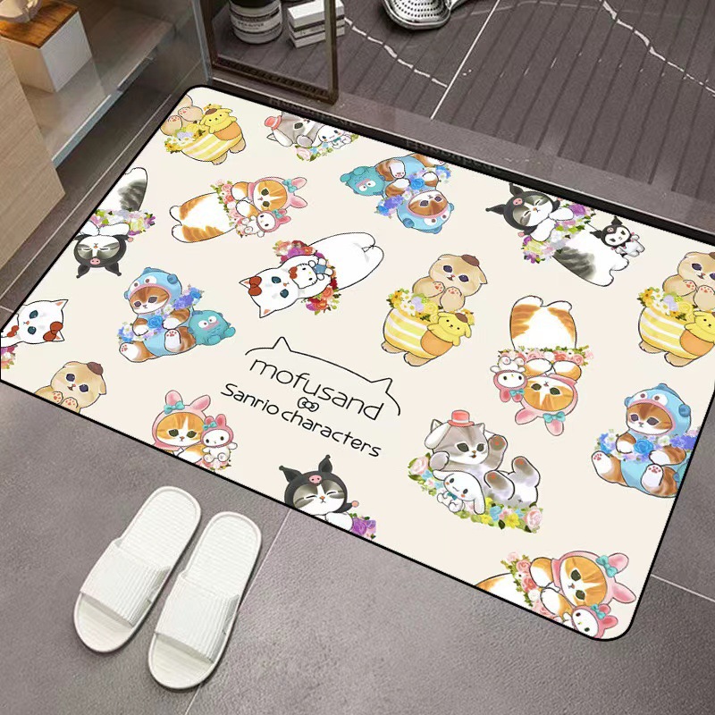 Mofusand Cartoon Diatomeenerde – Home Bathroom Floor Mats Bewertung und Preis