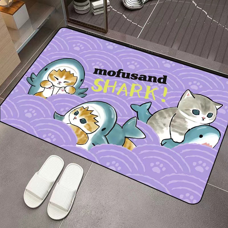 Mofusand Cartoon Diatomeenerde – Home Bathroom Floor Mats Bewertung und Preis