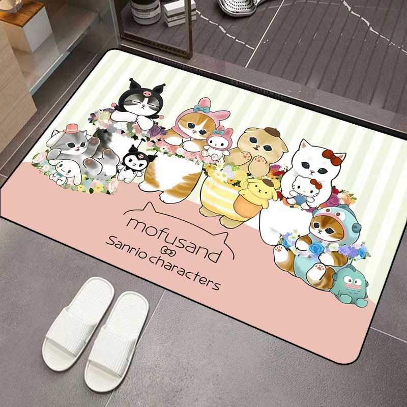 Mofusand Cartoon Diatomeenerde – Home Bathroom Floor Mats Bewertung und Preis