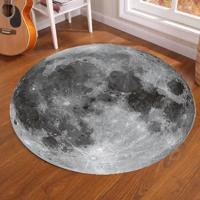 Galaxy Earth Moon Runder Teppi – Home Bathroom Floor Mats Bewertung und Preis