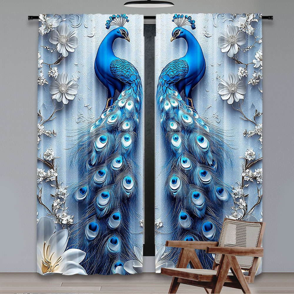 2 Stücke Gothic Blauer Pfauen- – Home Bathroom Colors Bewertung und Preis